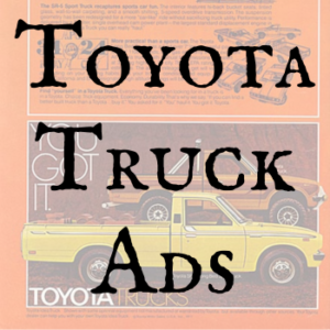 Toyota Truck Ads
