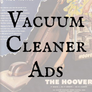 Vacuum Cleaner Ads