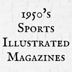 1950s Sports Illustrated Magazines