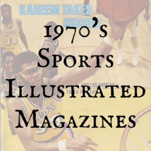 1970s Sports Illustrated Magazines