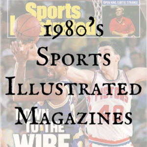 1980s Sports Illustrated Magazines
