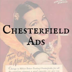 Chesterfield Ads