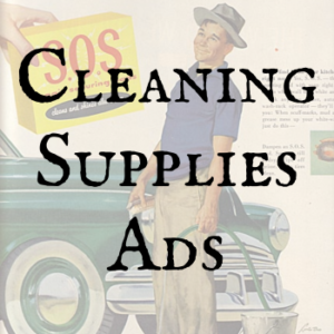 Cleaning Supplies Ads