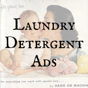 Laundry Detergent Ads