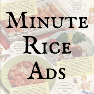 Minute Rice Ads