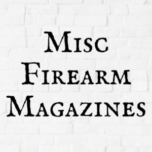 Miscellaneous Firearm Magazines