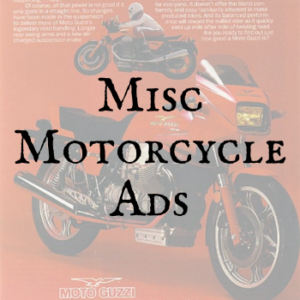 Miscellaneous Motorcycle Ads
