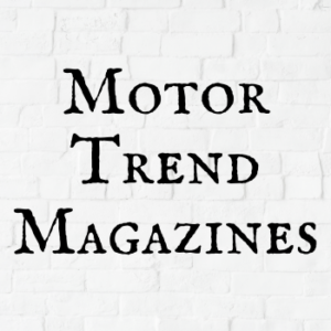 Motor Trend Magazines