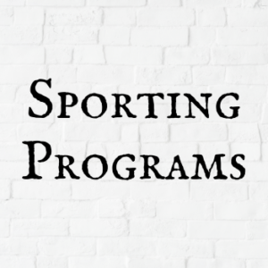 Sporting Programs