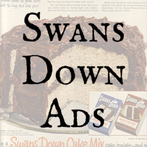 Swans Down Ads