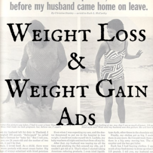 Weight Loss & Weight Gain Ads